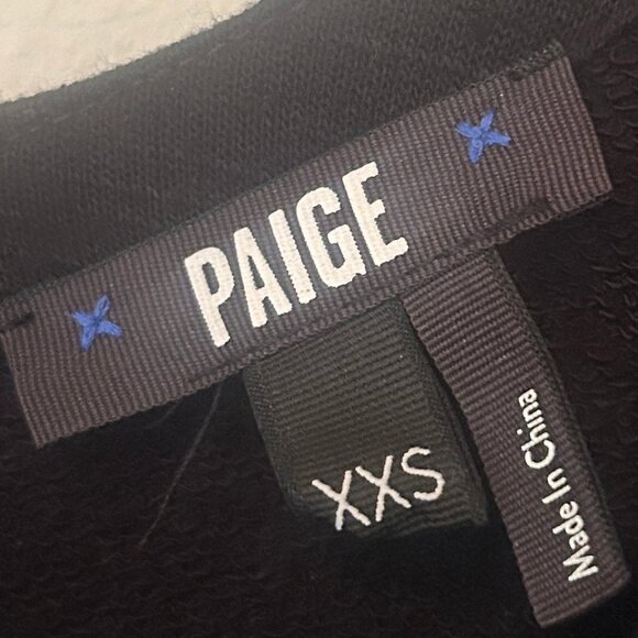 PAIGE black Grace Dress sz XXS--SOLD OUT on Revolve, PAIGE site, etc. - Picture 7 of 14